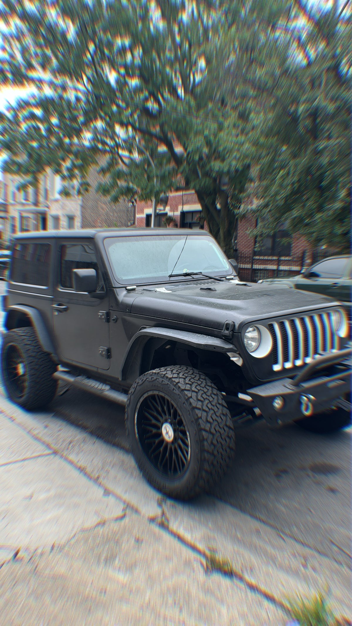 Jeep Wrangler - 3M Satin Black w/ White Accents