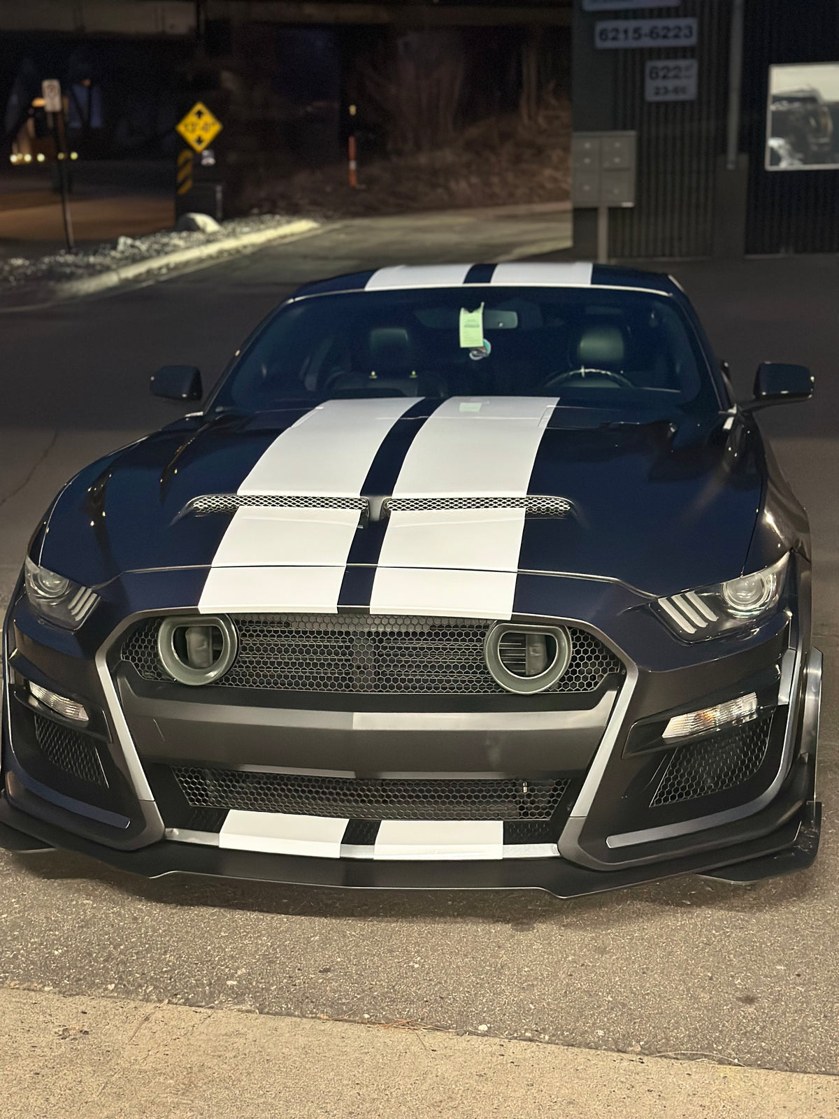 Ford Mustang - 3M Gloss White Stripes