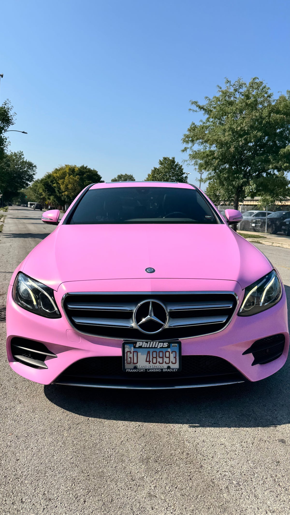 Mercedes E300 - Avery Satin Bubblegum